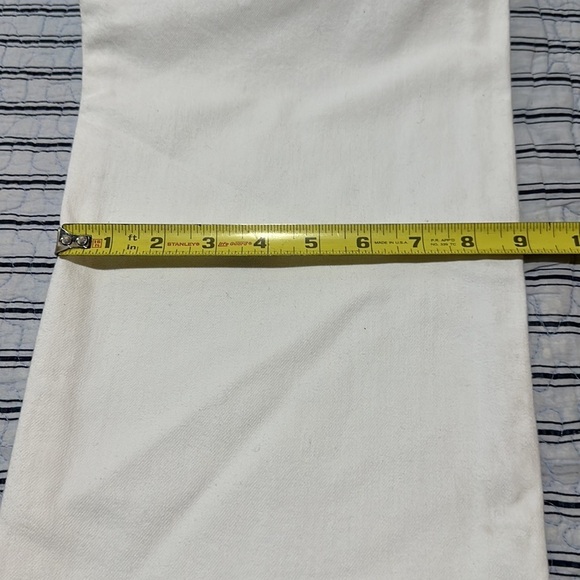 Polo Ralph Lauren Varick Slim Denim Jeans size  42x32 White Straight Leg Pants - Picture 6 of 13